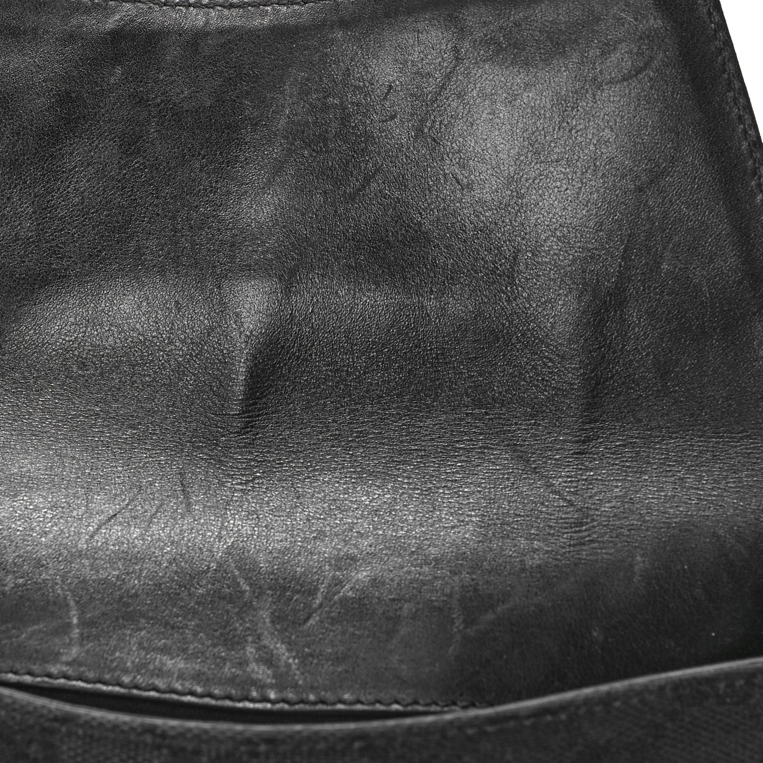 Gucci Monogram Horsebit Web Clutch Black 9 of 9