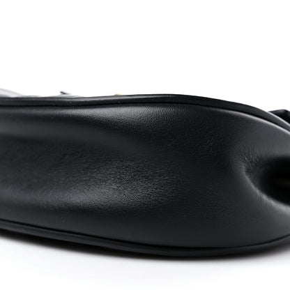 Chloe Calfskin Quilted Mini Drew Bijou Shoulder Bag Black 8 of 9