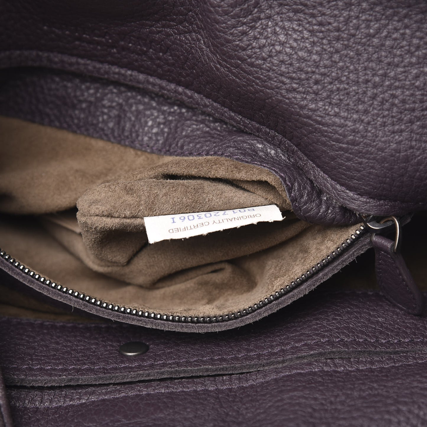 Cervo Deerskin Large Hobo Quetsche