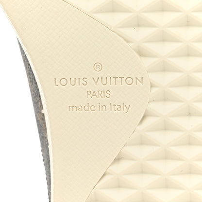 Louis Vuitton Calfskin Monogram Mens Luxembourg Sneakers 9.5 7 of 15