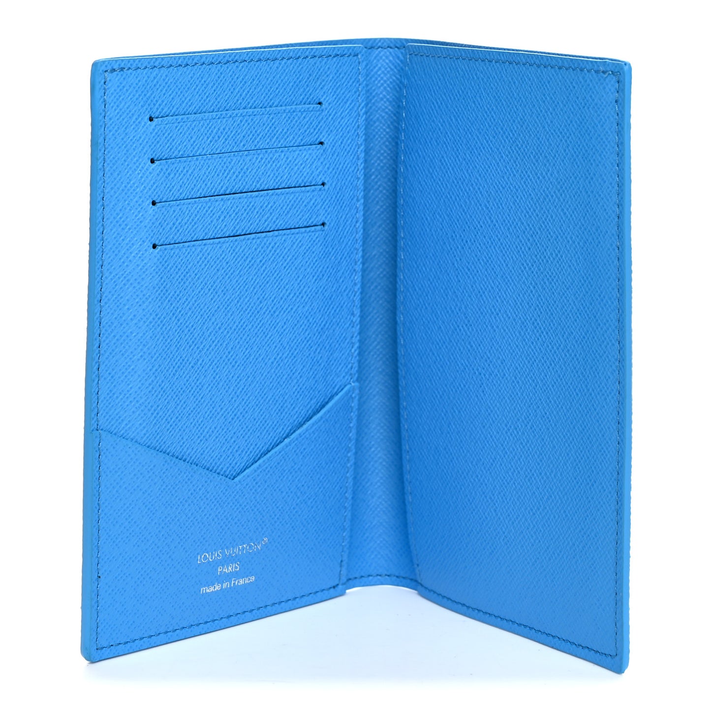 Monogram Sports Passport Cover Pool Blue