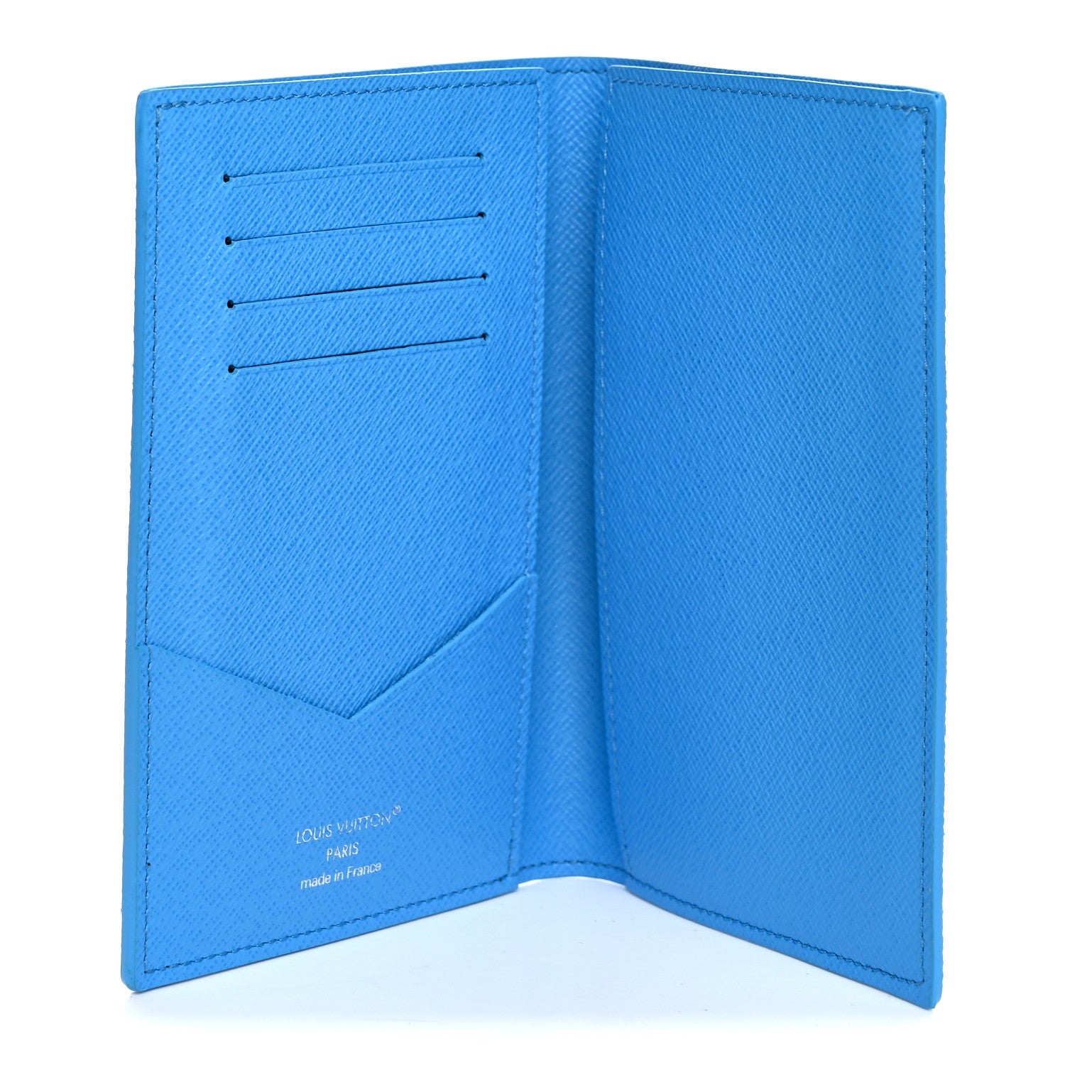 Louis Vuitton Monogram Sports Passport Cover Pool Blue 5 of 7