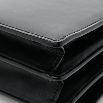 Saint Laurent Calfskin Medium Monogram Sunset Black 17 of 17