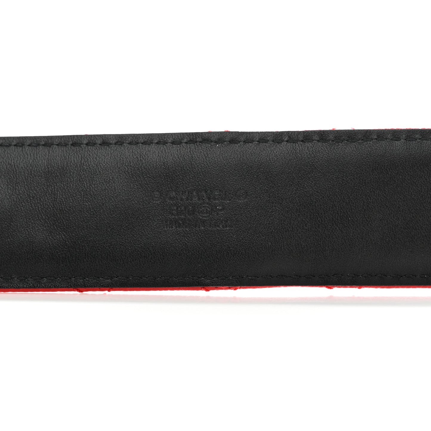 Caviar Quilted CC Chain Belt 85 34 Red