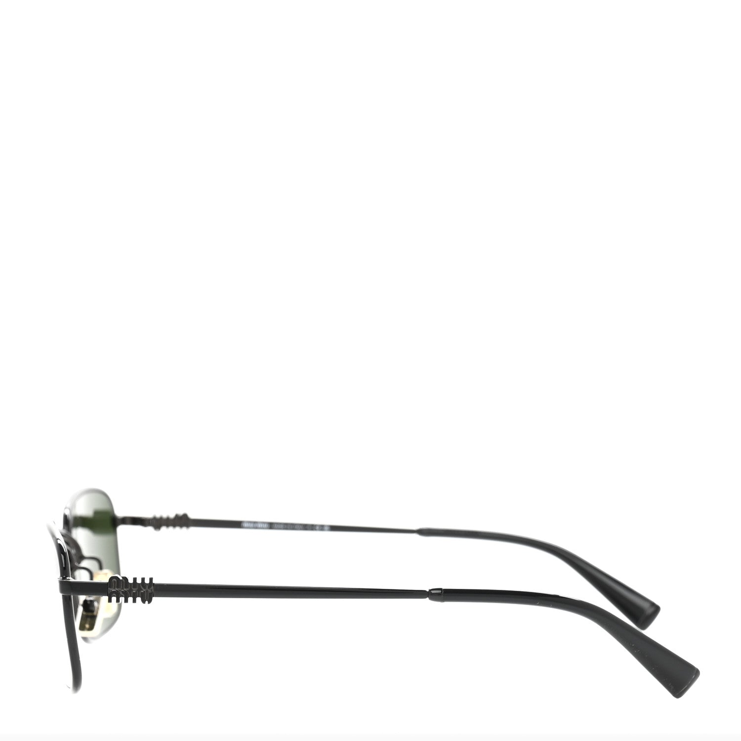 Miu Miu Metal Sunglasses SMU A53 Black 3 of 9