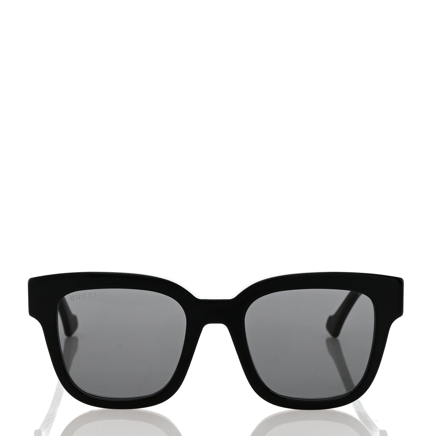 Rectangle 52mm Frame Sunglasses GG0998S Black