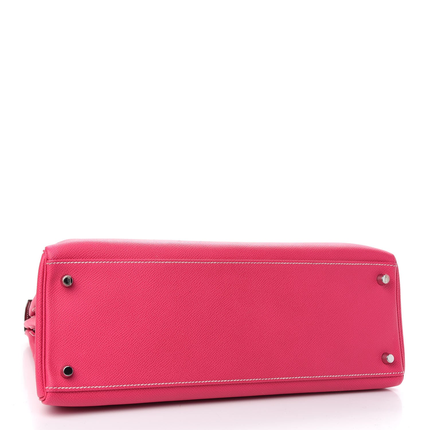 Hermes Epsom Candy Kelly Retourne 35 Rose Tyrien Rubis 3 of 12