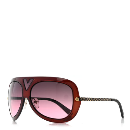 Louis Vuitton After Hours Sunglasses Z0953E Brown 1 of 9