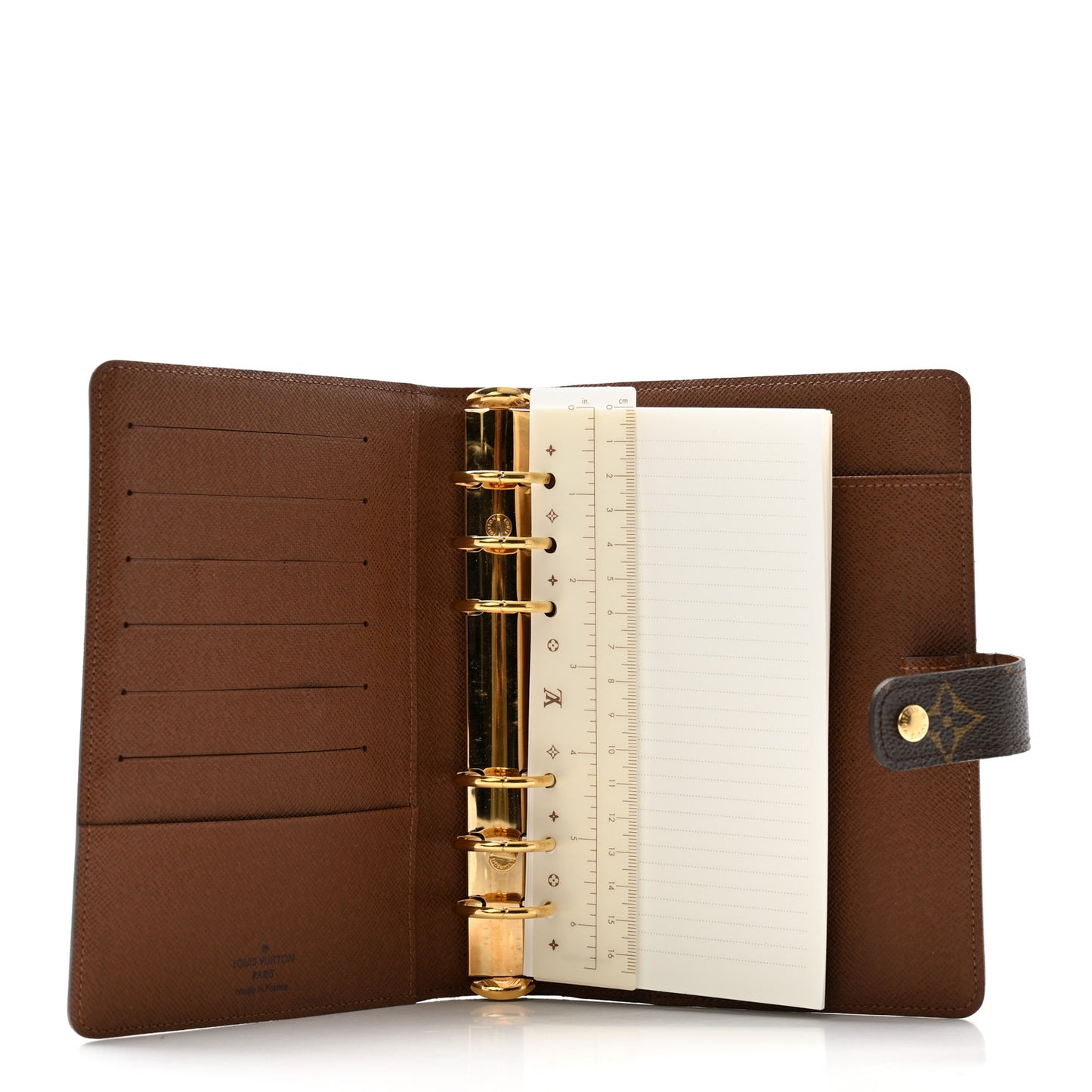 Monogram Medium Ring Agenda Cover