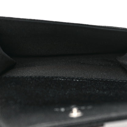 Chanel Caviar Quilted Boy Flap Card Holder Black 5 of 12