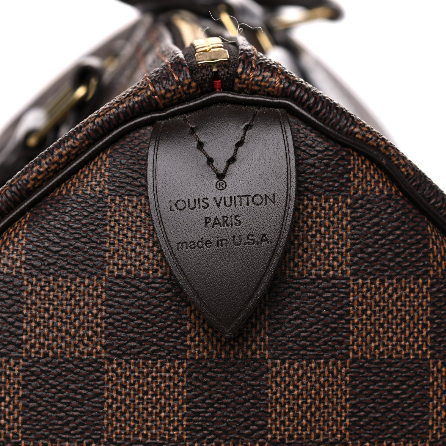 Louis Vuitton Damier Ebene Speedy 35 6 of 12