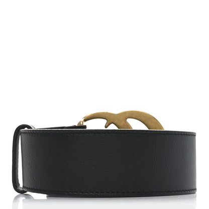 Gucci Calfskin Double G 40mm Belt 80 32 Black 2 of 3