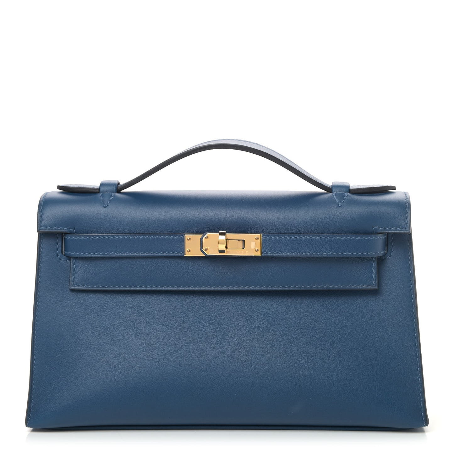 Swift Kelly Pochette Clutch Deep Bleu