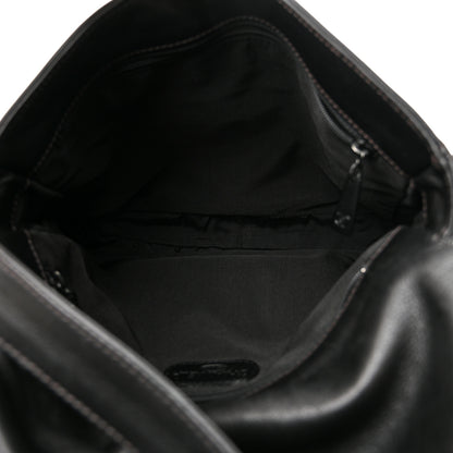 Chanel Lambskin CC Tassel Shoulder Flap Bag Black 4 of 8