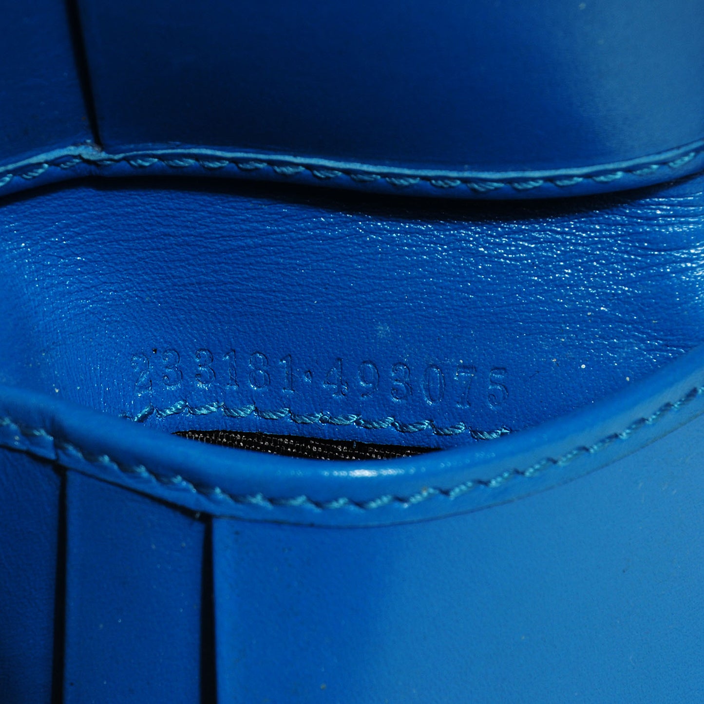 Imprime Monogram Bi-Fold Wallet Riviera Blue