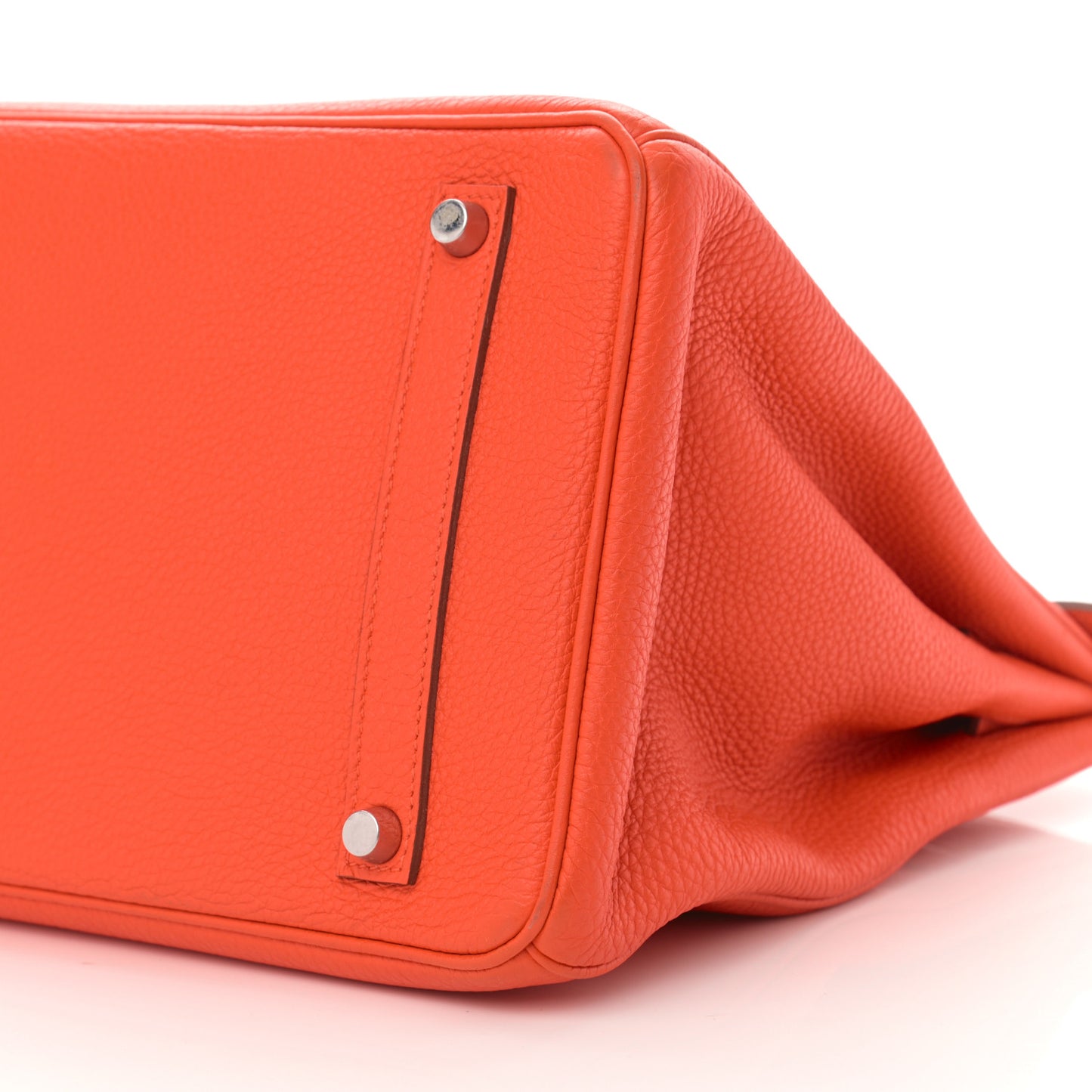 Togo Birkin 35 Rouge Pivoine