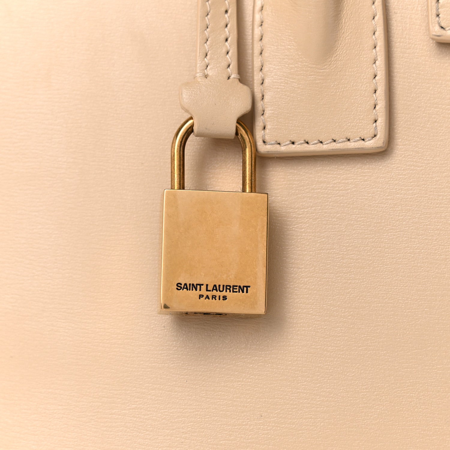 Saint Laurent Calfskin Baby Sac de Jour Dark Beige 22 of 24