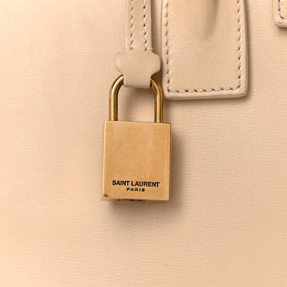 Saint Laurent Calfskin Baby Sac de Jour Dark Beige 22 of 24