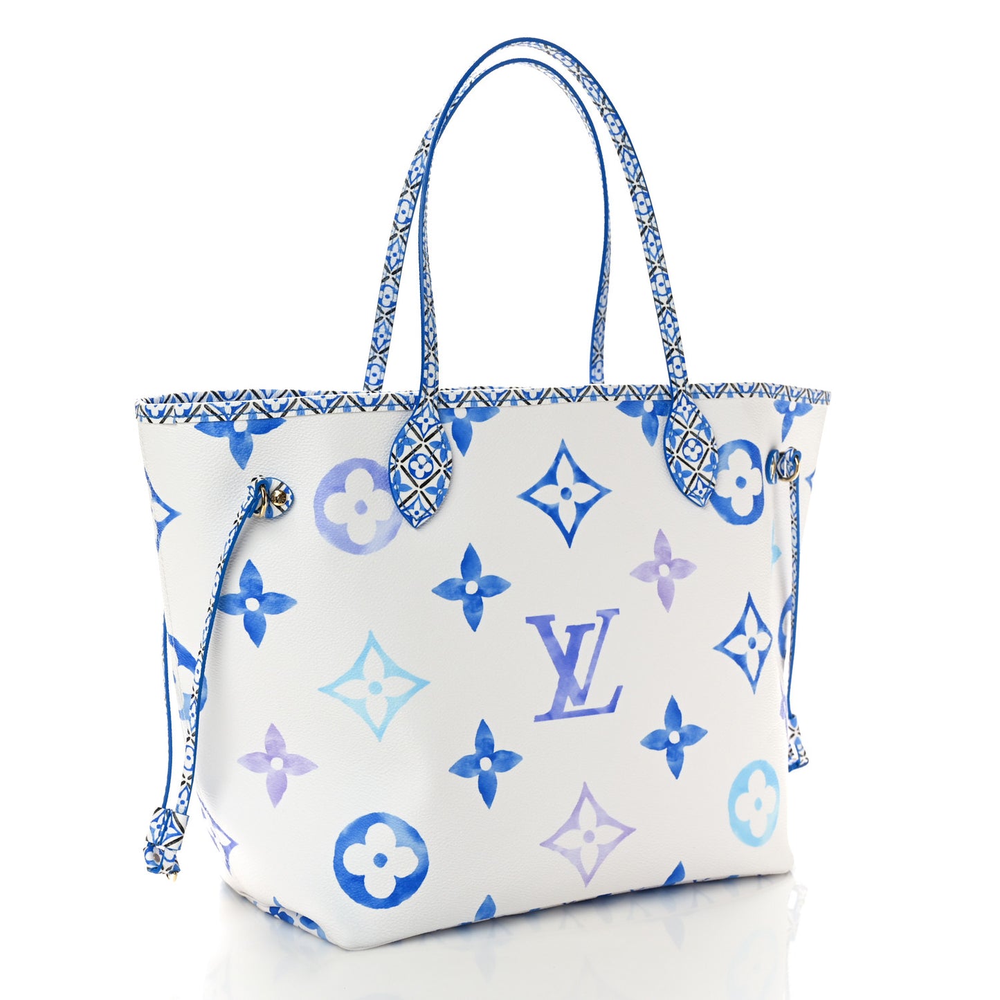 Monogram Giant By The Pool 2.0 Neverfull MM Blue