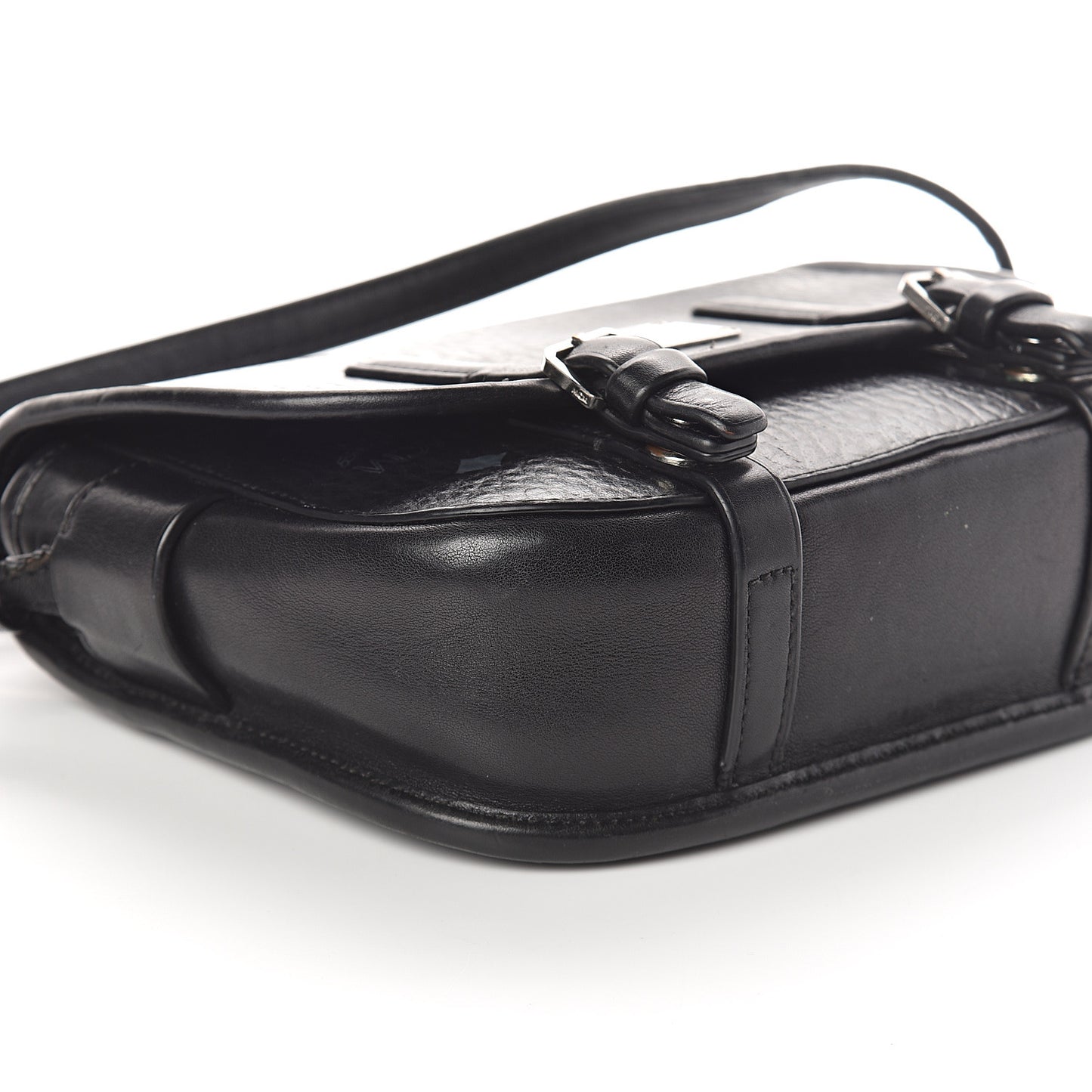 Visetos Small Crossbody Flap Messenger Black