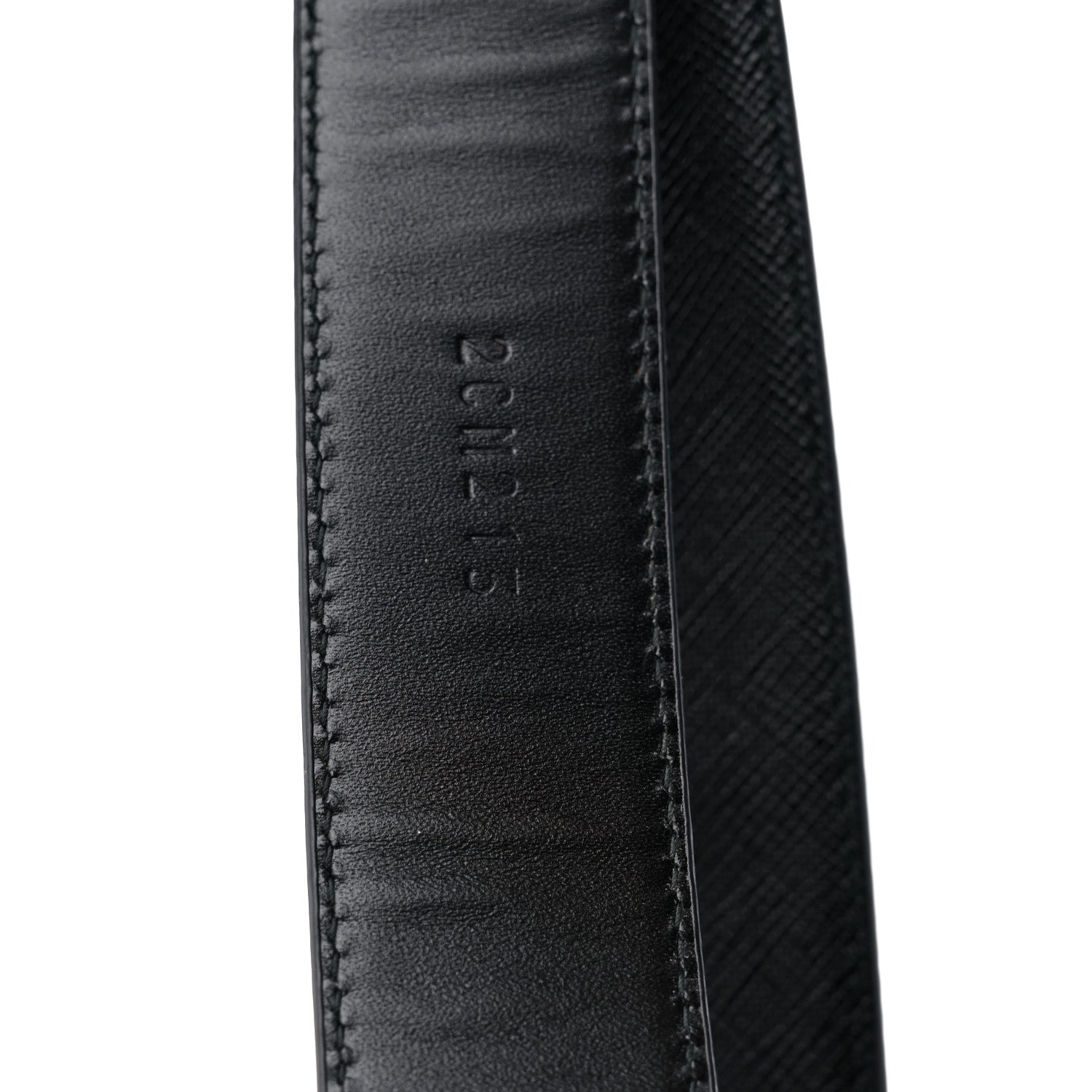 Prada Tessuto Nylon Pocket Drawstring Pouch Belt 100 40 Black 13 of 15