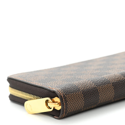 Louis Vuitton Damier Ebene Zippy Wallet Rose Ballerine 8 of 9