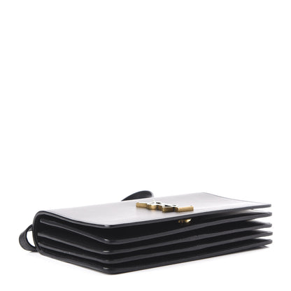 Saint Laurent Calfskin Monogram Small Dylan Shoulder Bag Black 4 of 9