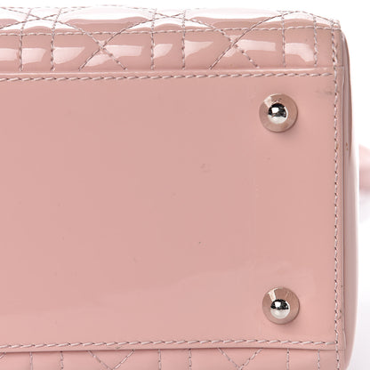 Christian Dior Patent Cannage Large Lady Dior Light Pink 18 of 18