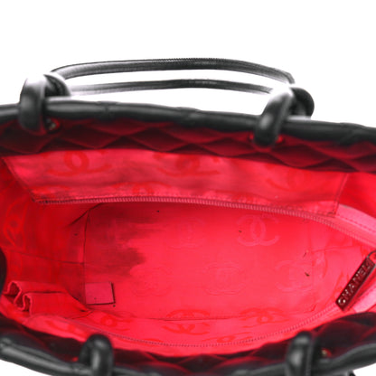 Chanel Calfskin Quilted Medium Cambon Tote Black 4 of 12