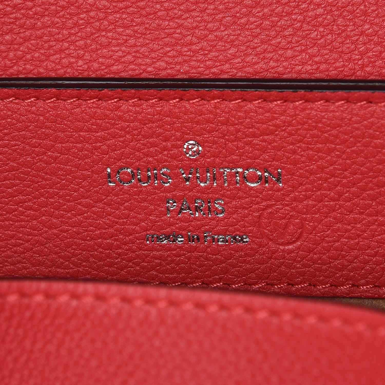 Louis Vuitton Soft Calfskin Lockme Backpack Poppy 6 of 7