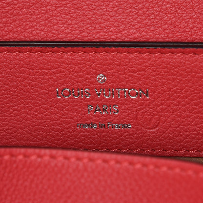 Louis Vuitton Soft Calfskin Lockme Backpack Poppy 6 of 7