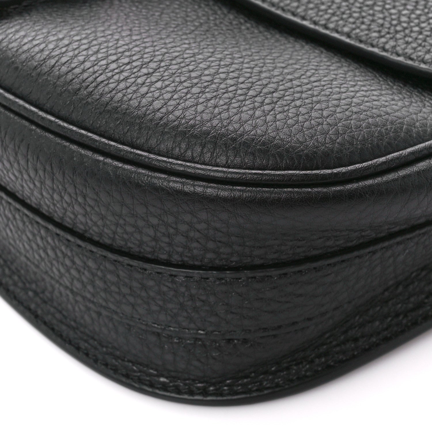 Christian Dior Grained Calfskin Medium Bobby Flap Black 9 of 9