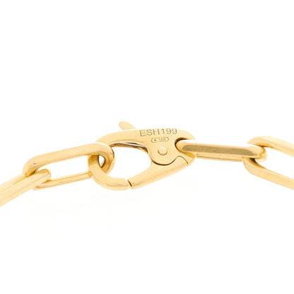 Cartier 18K Yellow Gold Santos de Cartier Link Chain Bracelet 4 of 5