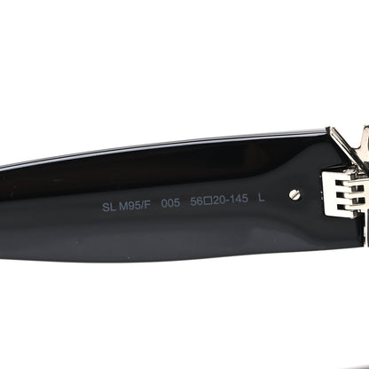 Saint Laurent Acetate Sunglasses SL M95 F Black 6 of 7