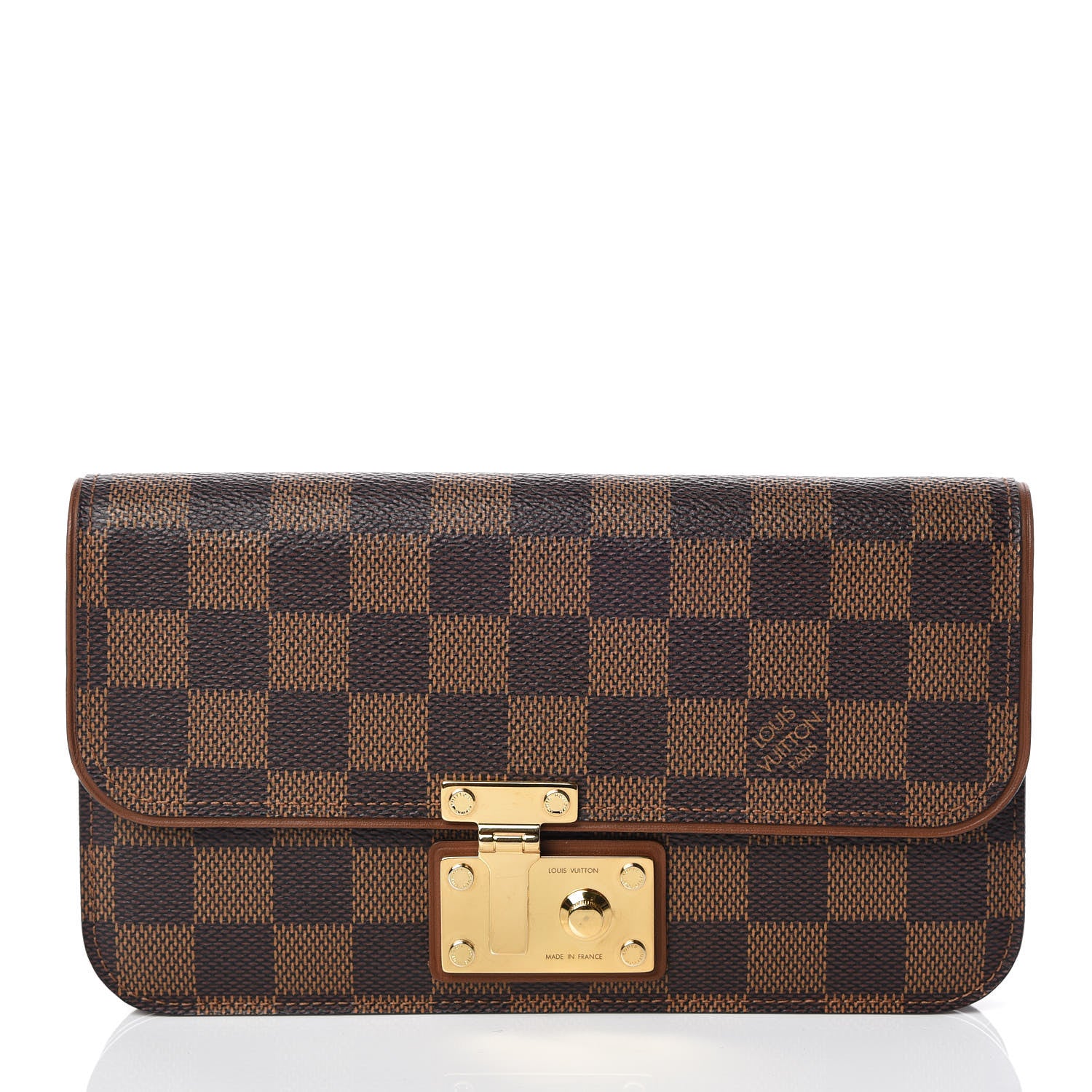 Louis Vuitton Damier Ebene Ascot Wallet 1 of 10