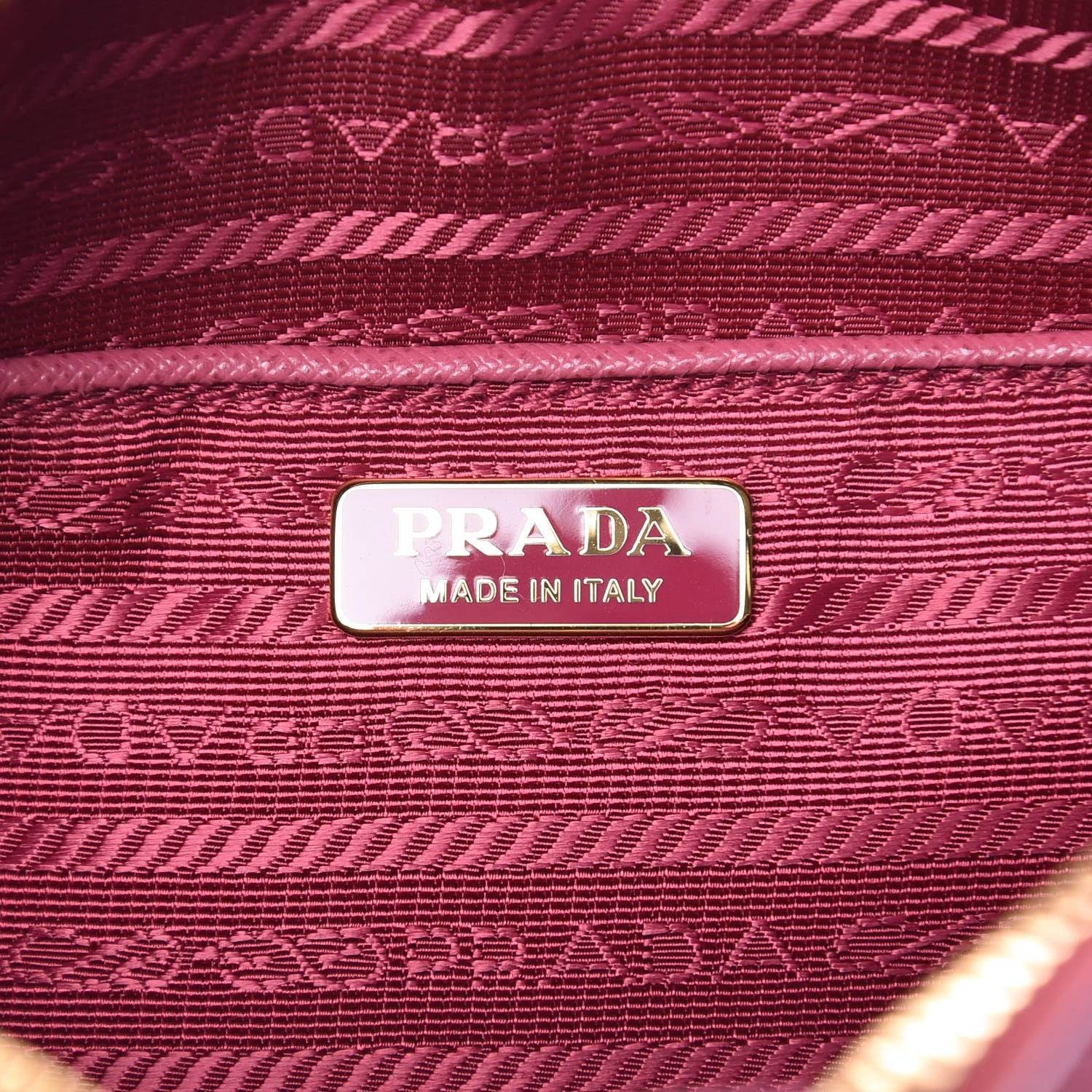 Prada Saffiano Belt Bag Bruyere 6 of 8