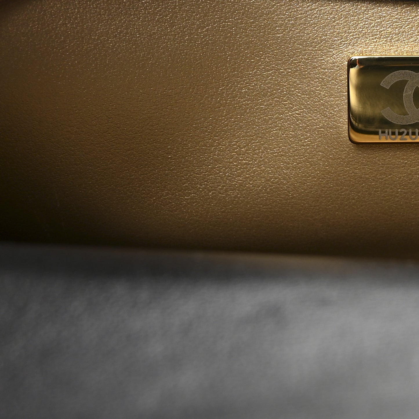 Lambskin Quilted Pearl Small Flap Black