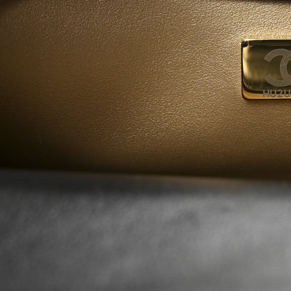Chanel Lambskin Quilted Pearl Small Flap Black 7 of 10