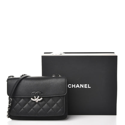 Chanel Lambskin Quilted Mini Urban Companion Flap Black 8 of 8