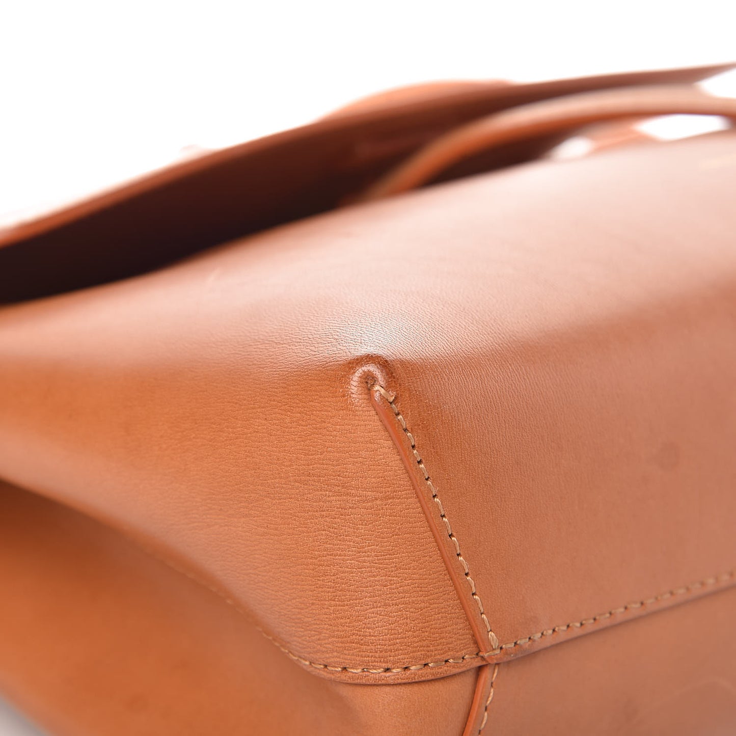 Calfskin Mini Lady Bag Camello Rosa
