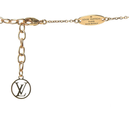 Louis Vuitton LV And Me Letter M Necklace Gold 5 of 8