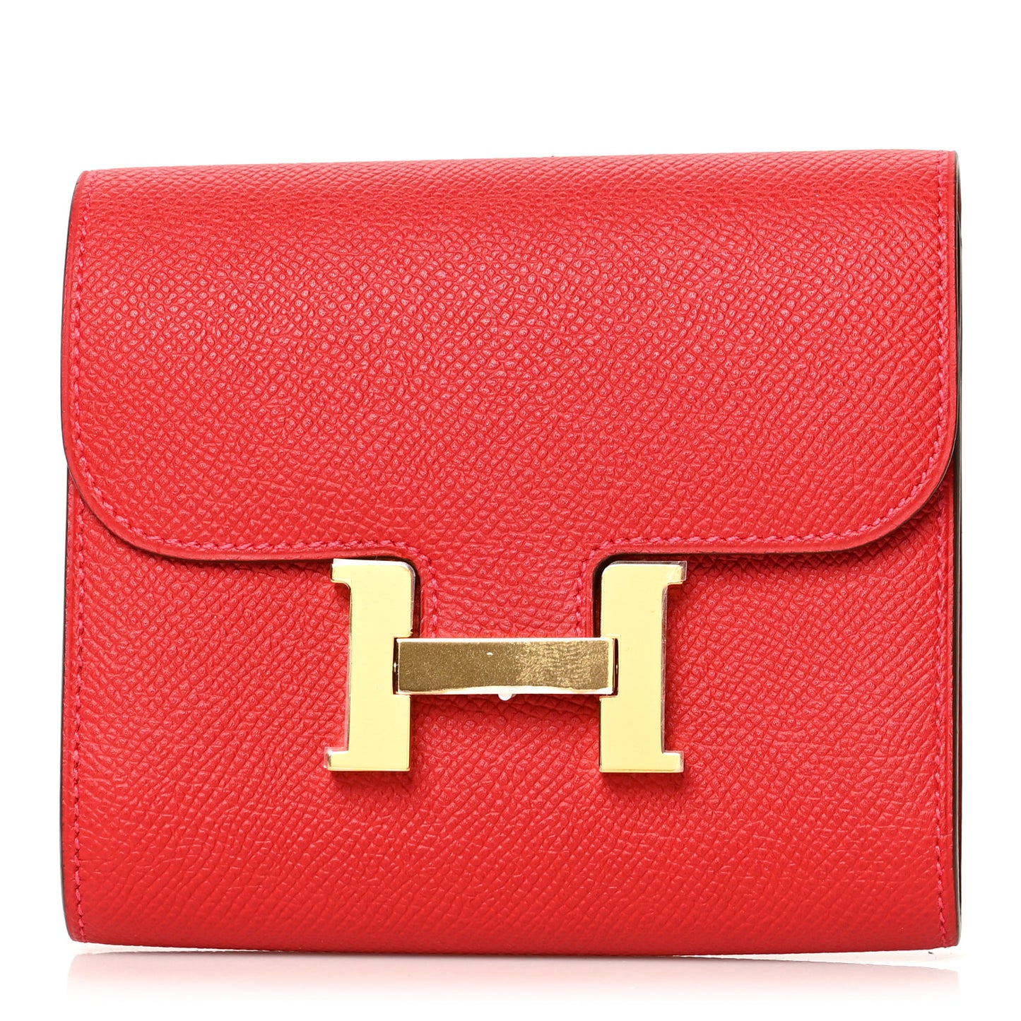 Epsom Constance Short Wallet Rouge Casaque