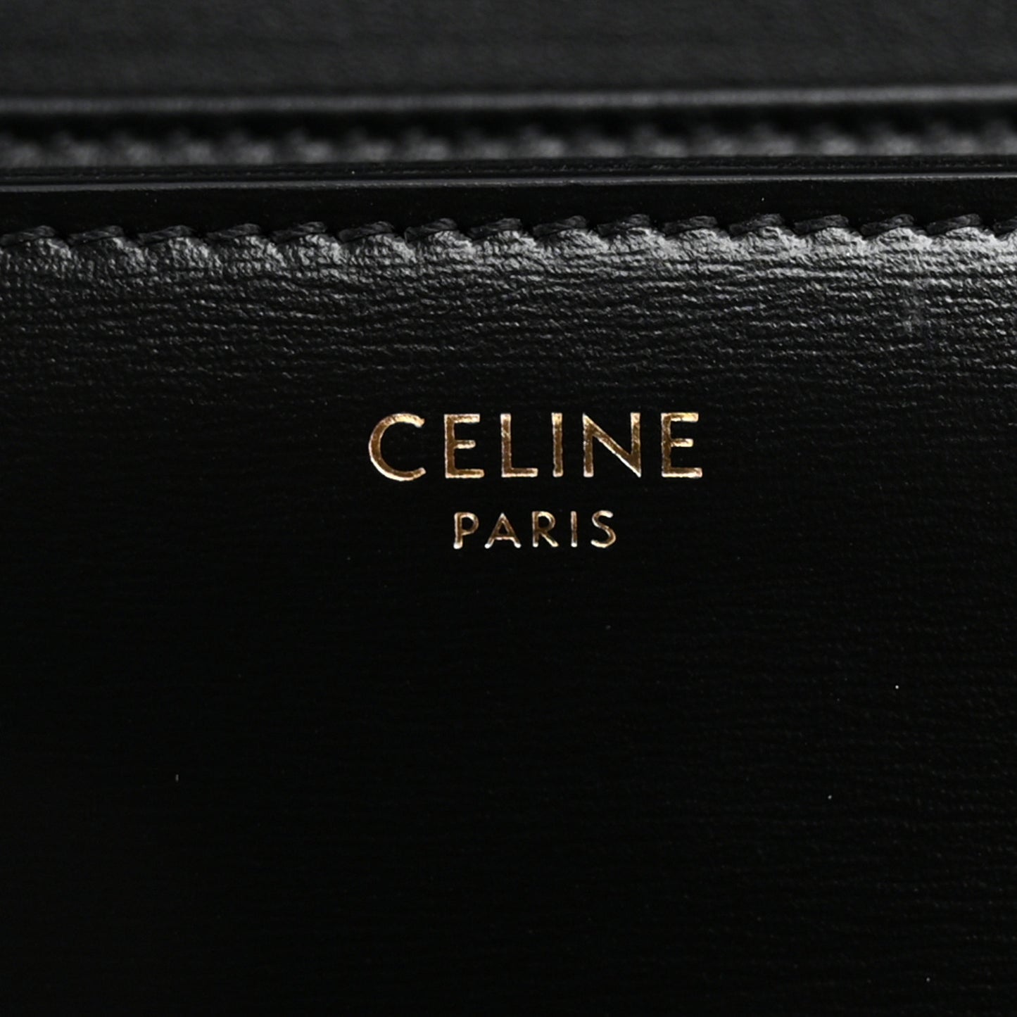 Shiny Calfskin Teen Triomphe Black