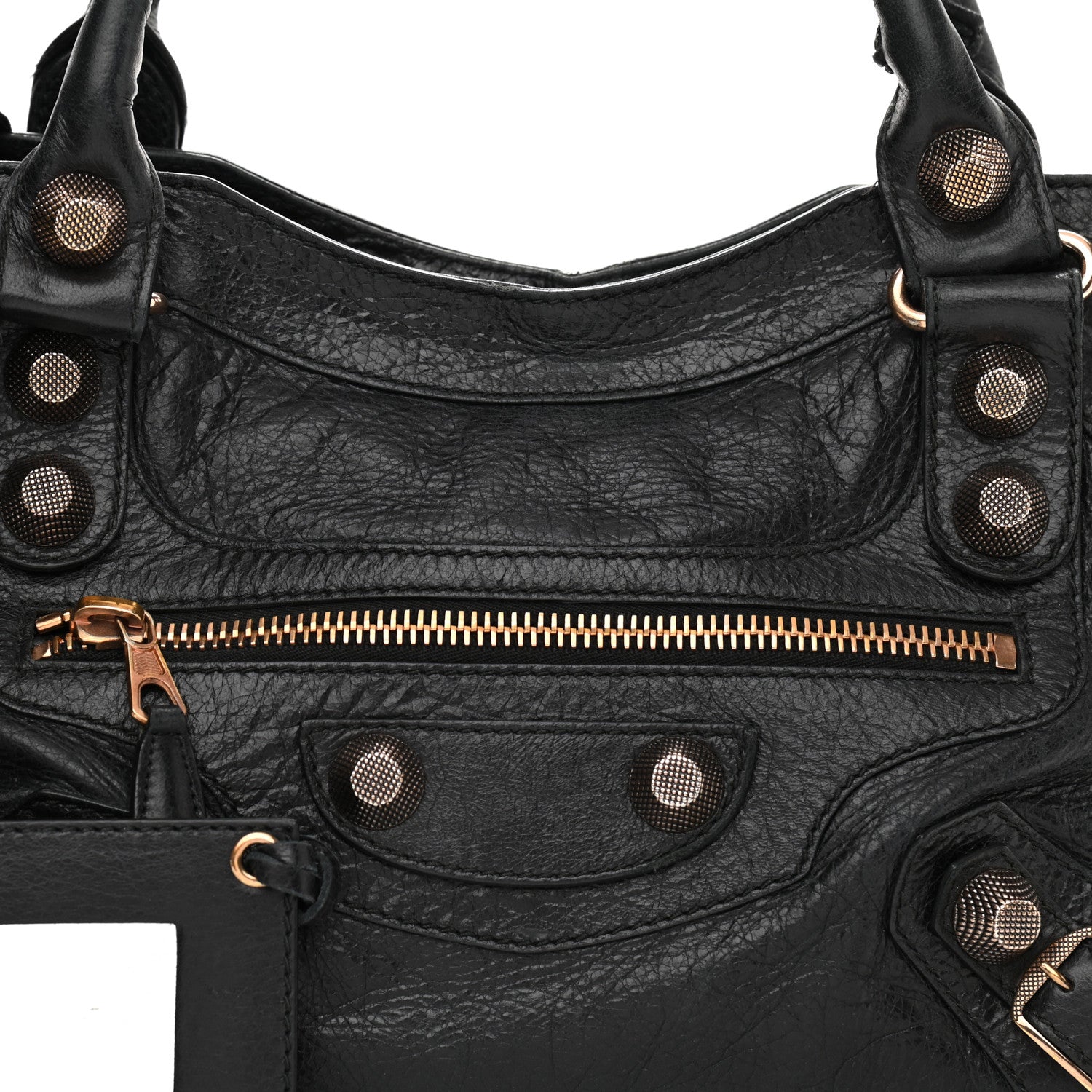 Balenciaga Agneau Giant 21 Rose Gold Hardware City Black 7 of 10