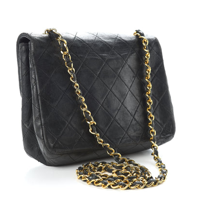 Chanel Lambskin Quilted Mini Square Flap Black 3 of 14