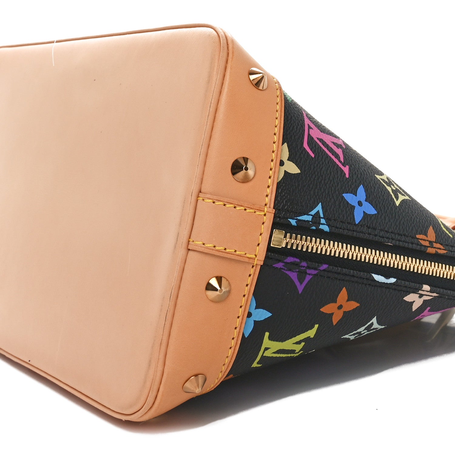 Louis Vuitton Monogram Multicolor Alma Black 9 of 9