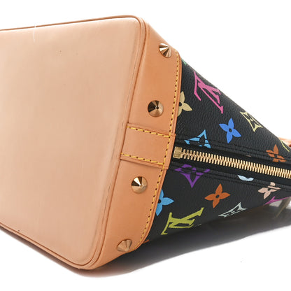 Louis Vuitton Monogram Multicolor Alma Black 9 of 9