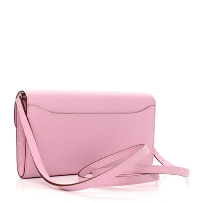 Hermes Epsom Constance Wallet To Go Mauve Sylvestre 3 of 11