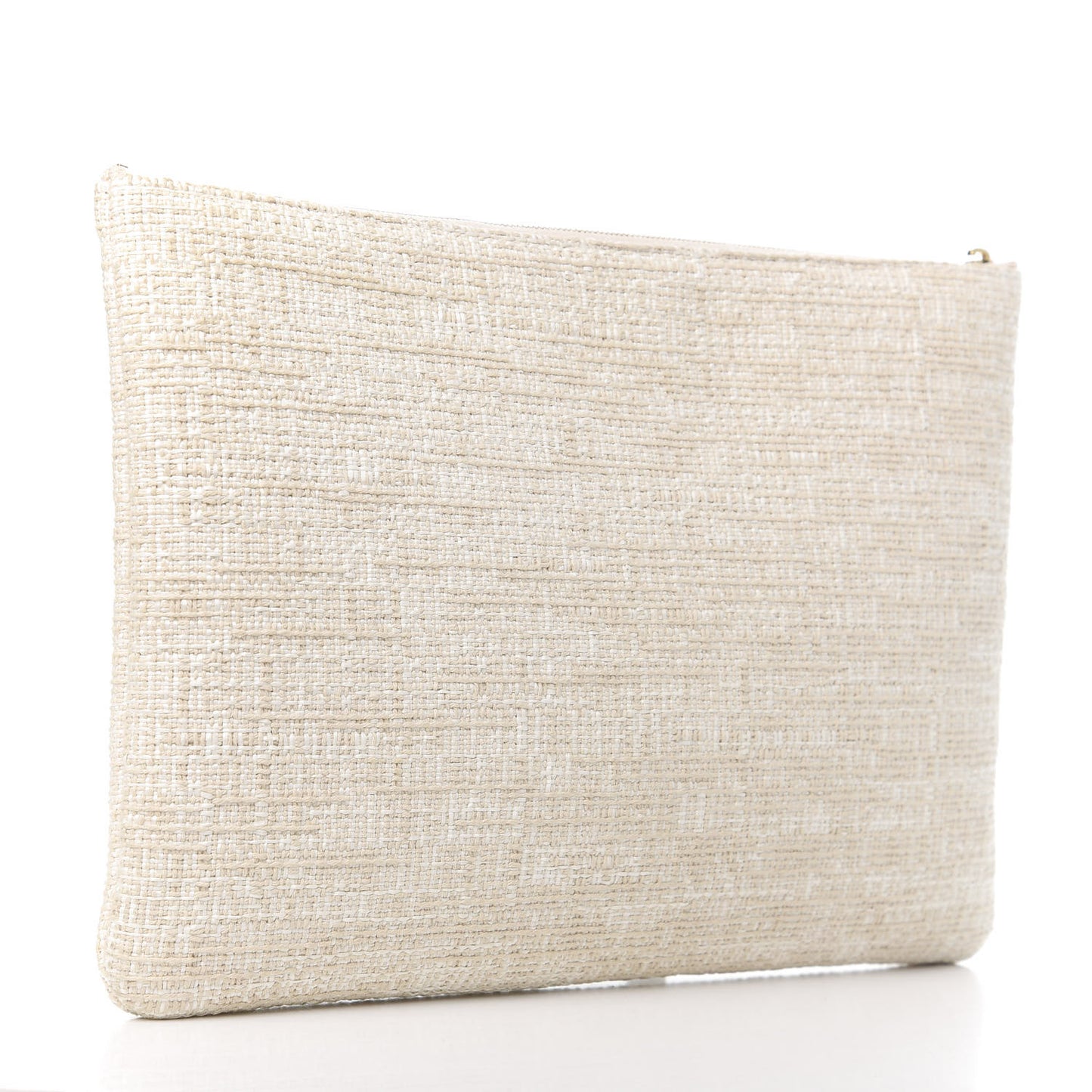 Canvas Small Deauville Pouch White