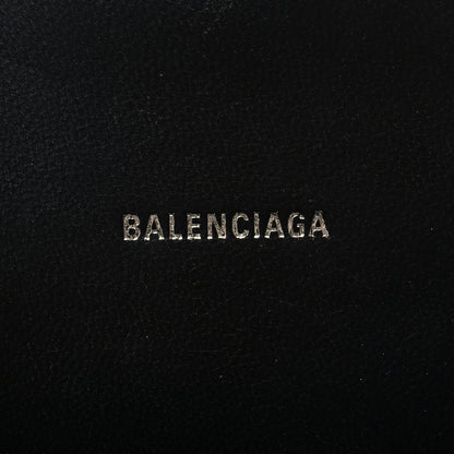 Balenciaga Metallic Calfskin Crocodile Embossed Crystal Hourglass Top Handle Bag XS Silver 6 of 12